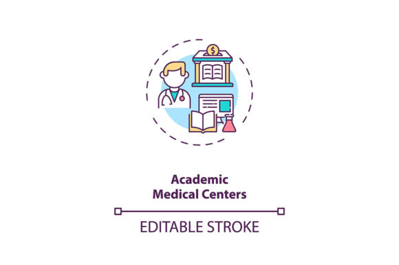 Academic Medical Centers Concept Icon