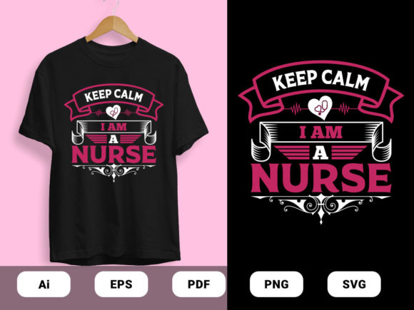 I Am a Nurse T-shirts Design in 2 Color