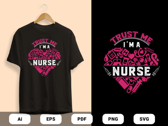 I M a Nurse T-shirts Design