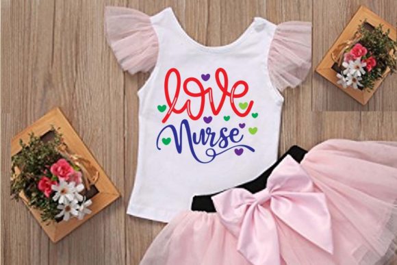 Love Nurse Bundle: Graphics for T-Shirt Designs