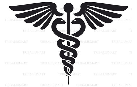 Medical Snake Icon Graphics and Illustrations