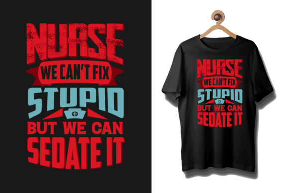 Nurse Design T Shirt: Graphic Templates for Editorial & Web Use