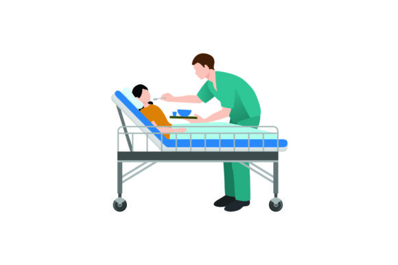 Nurse Feed the Patient