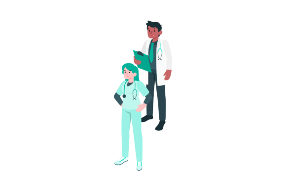 Nurse Hospital Health Graphics