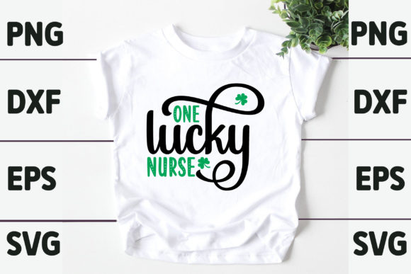 One Lucky Nurse Graphics & T-Shirt Designs