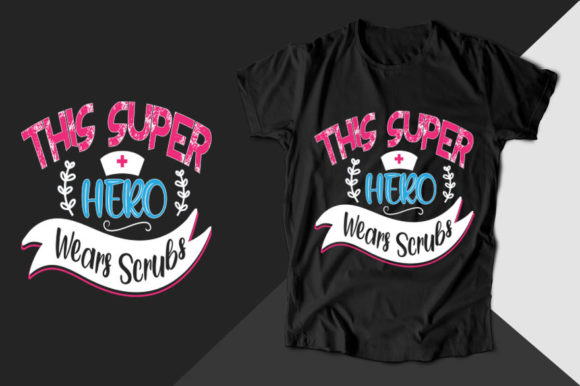 This Superhero Wears Nurse T-shirt